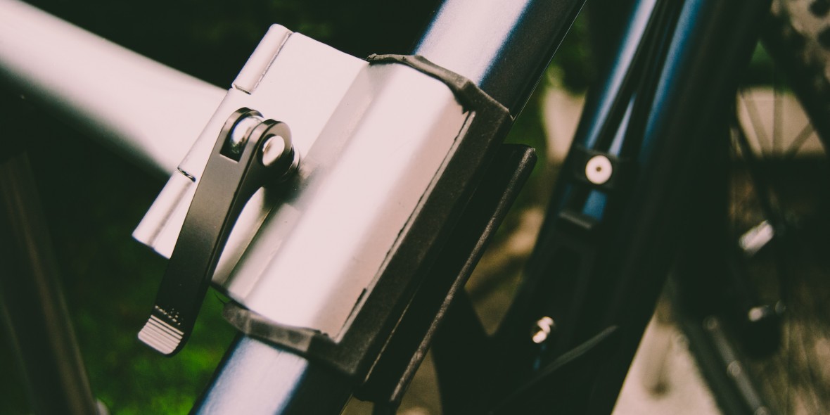 Hält (angeblich) bis zu 20kg schwerwe Bikes