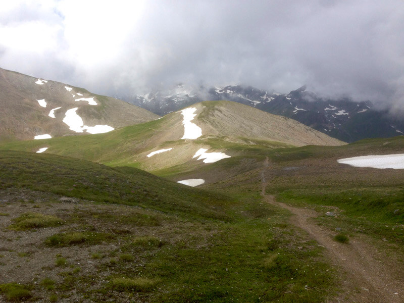 Der flowige Start der Trails zur Heidelberger Hütte