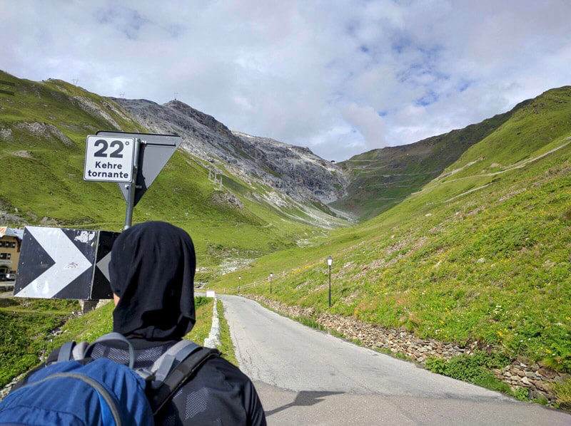 Sonnenschutz auch im Nacken