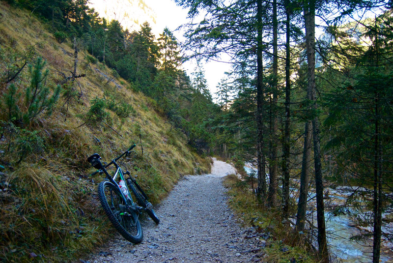 Flowiger Trail durchs Reintal