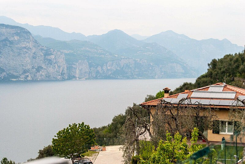 Aussicht von Kurz nach Castelletto di Brenzone