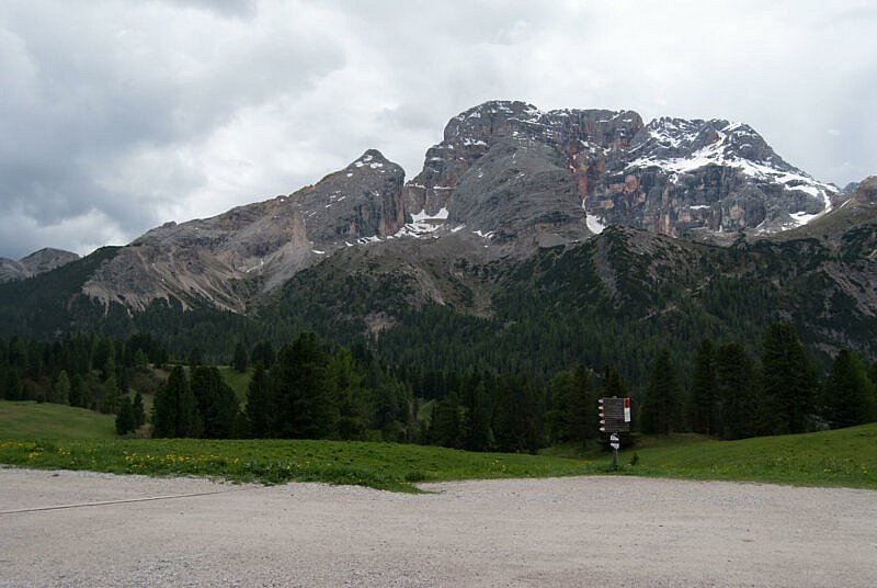 Blick vom Gasthof