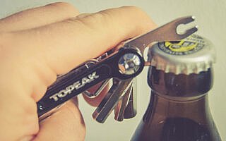 Nicht nur für Flaschen: Das Topeak Mini 20 Multitool