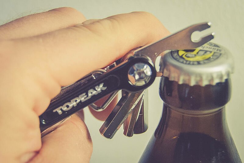 Nicht nur für Flaschen: Das Topeak Mini 20 Multitool