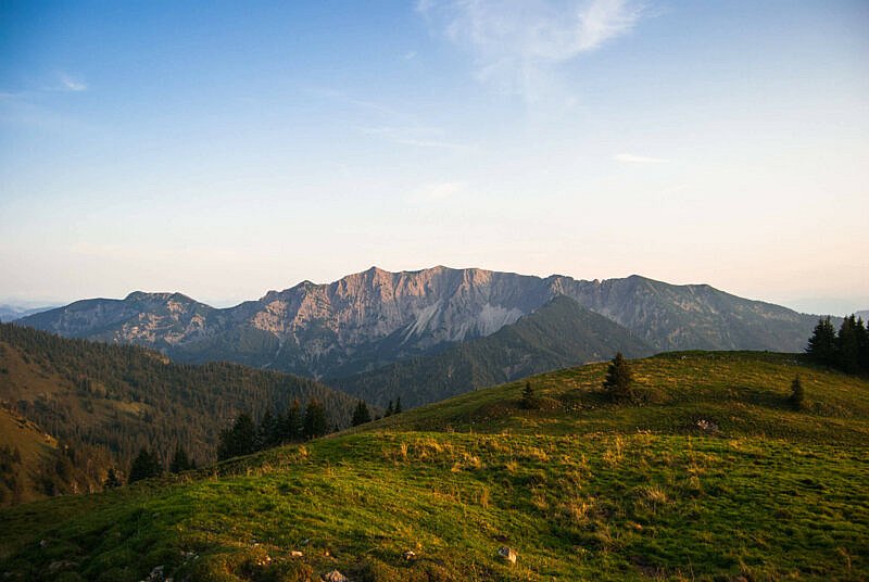 Blick aufs Sonnwendjoch