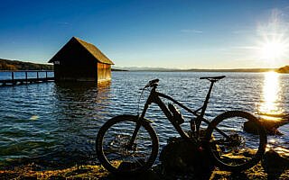 Mountainbiken am Ammersee