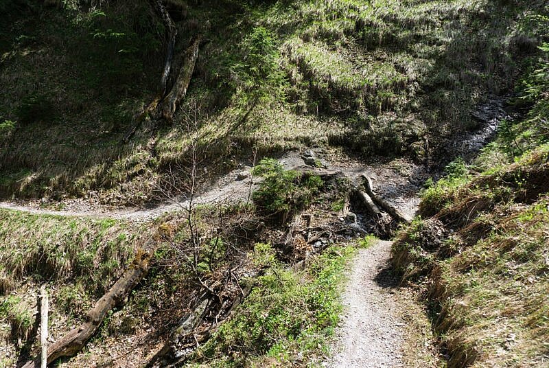 Der Trail zur Kotalm