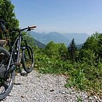 MTB-Touren am Rechelkopf: Umrundung und Trail-Abfahrt vom Gipfel