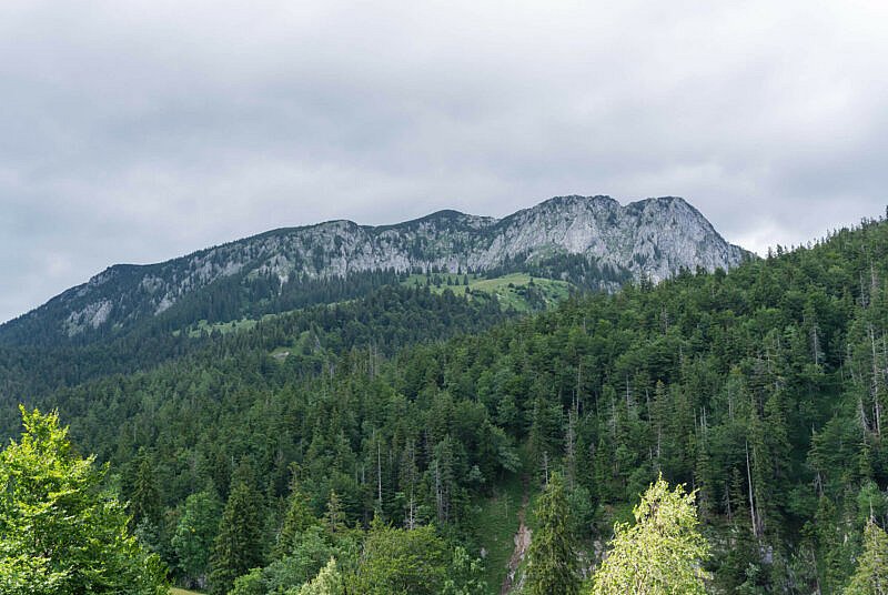 Blick auf die Benediktenwand
