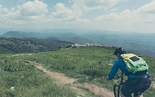 MTB Lupo auf dem Trail