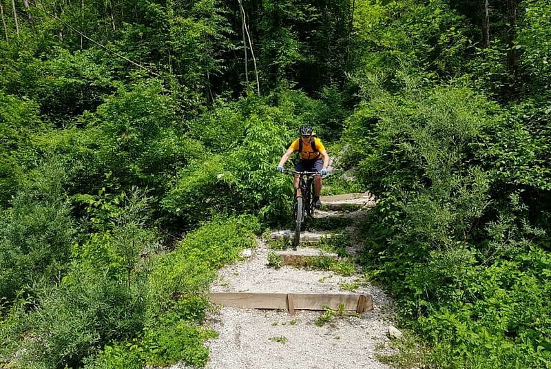 Trail zur Soca