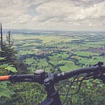 Mountainbike Trailrunde am Heimgarten
