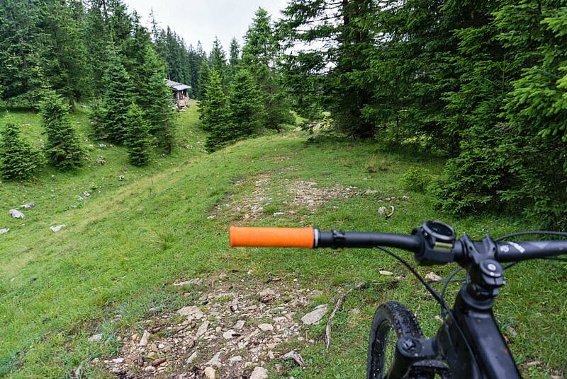 Beginn des Trails nach Ohlstadt
