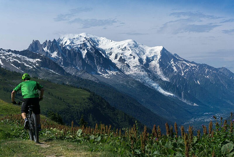 Tour Mont Blanc Mountainbike
