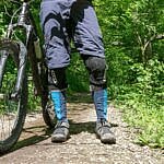 MTB-Schienbeinschoner Test: ION BD 2.0 Protection Socks