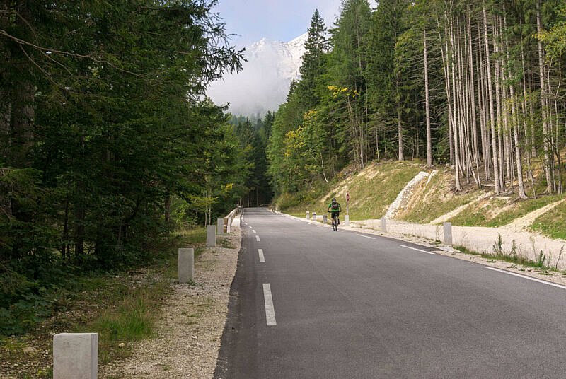 Mit dem MTB auf den Vršič-Pass