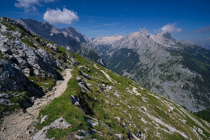 Blick Zugspitze