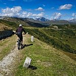 Kurze MTB Tour am Brenner Grenzkamm